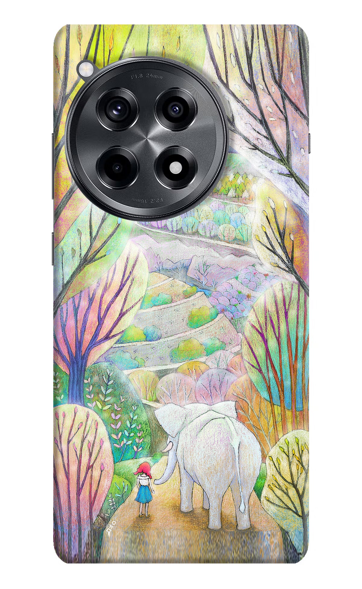 Nature Painting OnePlus 12R Hard Case Back Cover by Casekaro