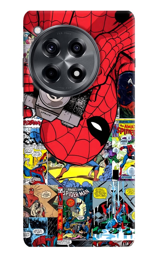 Spider Man OnePlus 12R Hard Case Back Cover by Casekaro