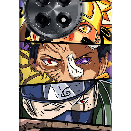 Naruto Character OnePlus 12R Hard Case Back Cover by Casekaro
