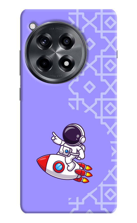 Cute Astronaut OnePlus 12R Hard Case Back Cover by Casekaro