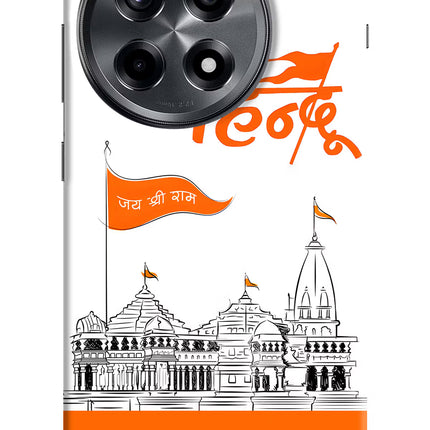 Jai Shree Ram Hindu OnePlus 12R Hard Case Back Cover by Casekaro