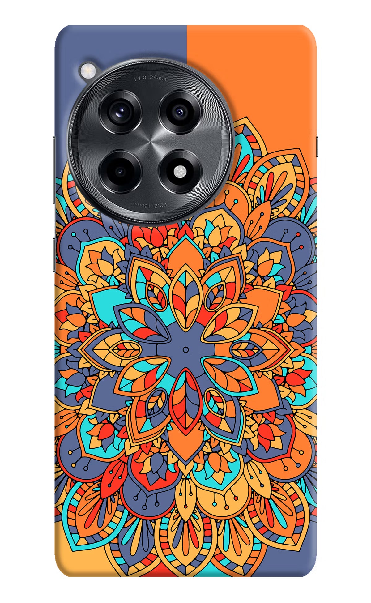 Color Mandala OnePlus 12R Hard Case Back Cover by Casekaro
