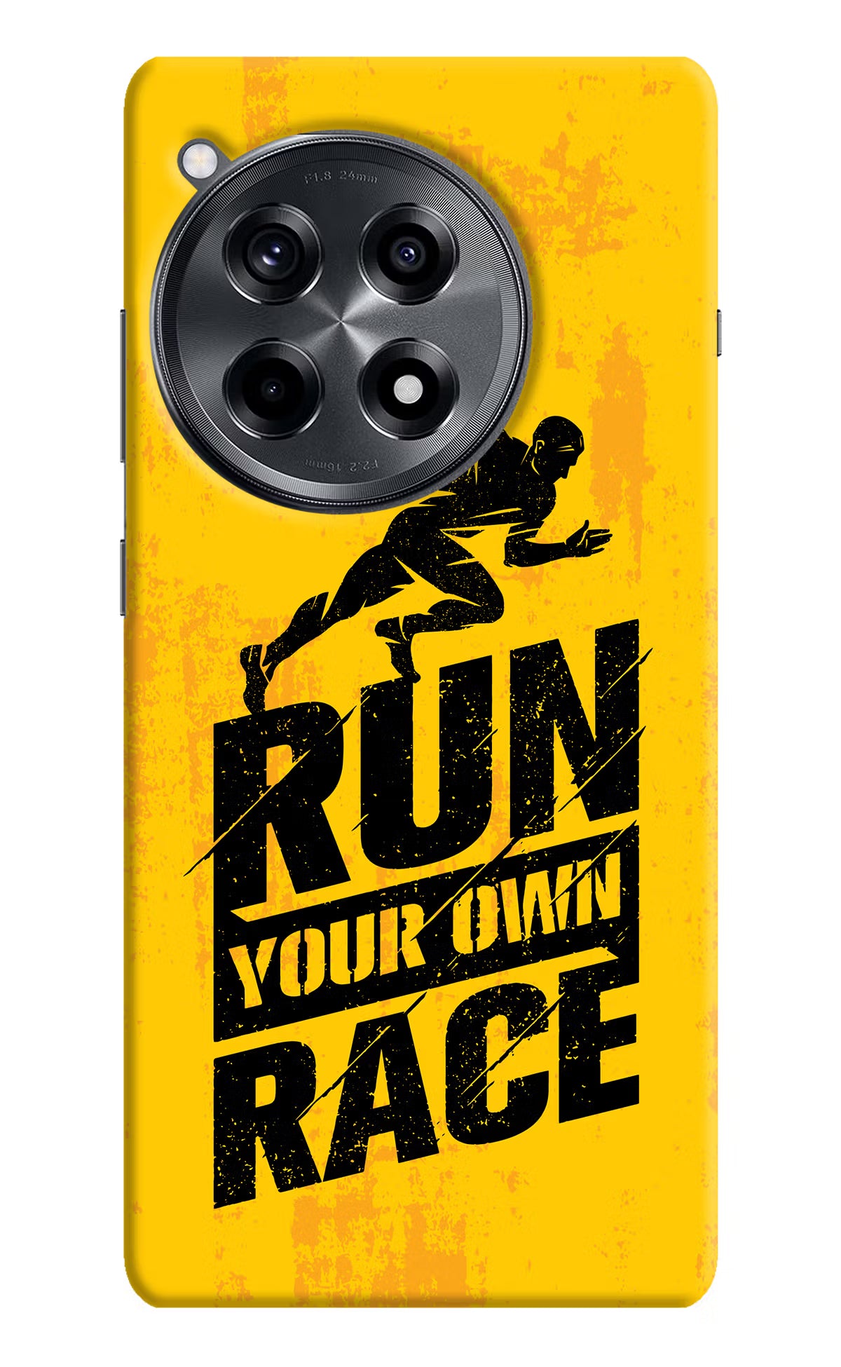 Run Your Own Race OnePlus 12R Hard Case Back Cover by Casekaro