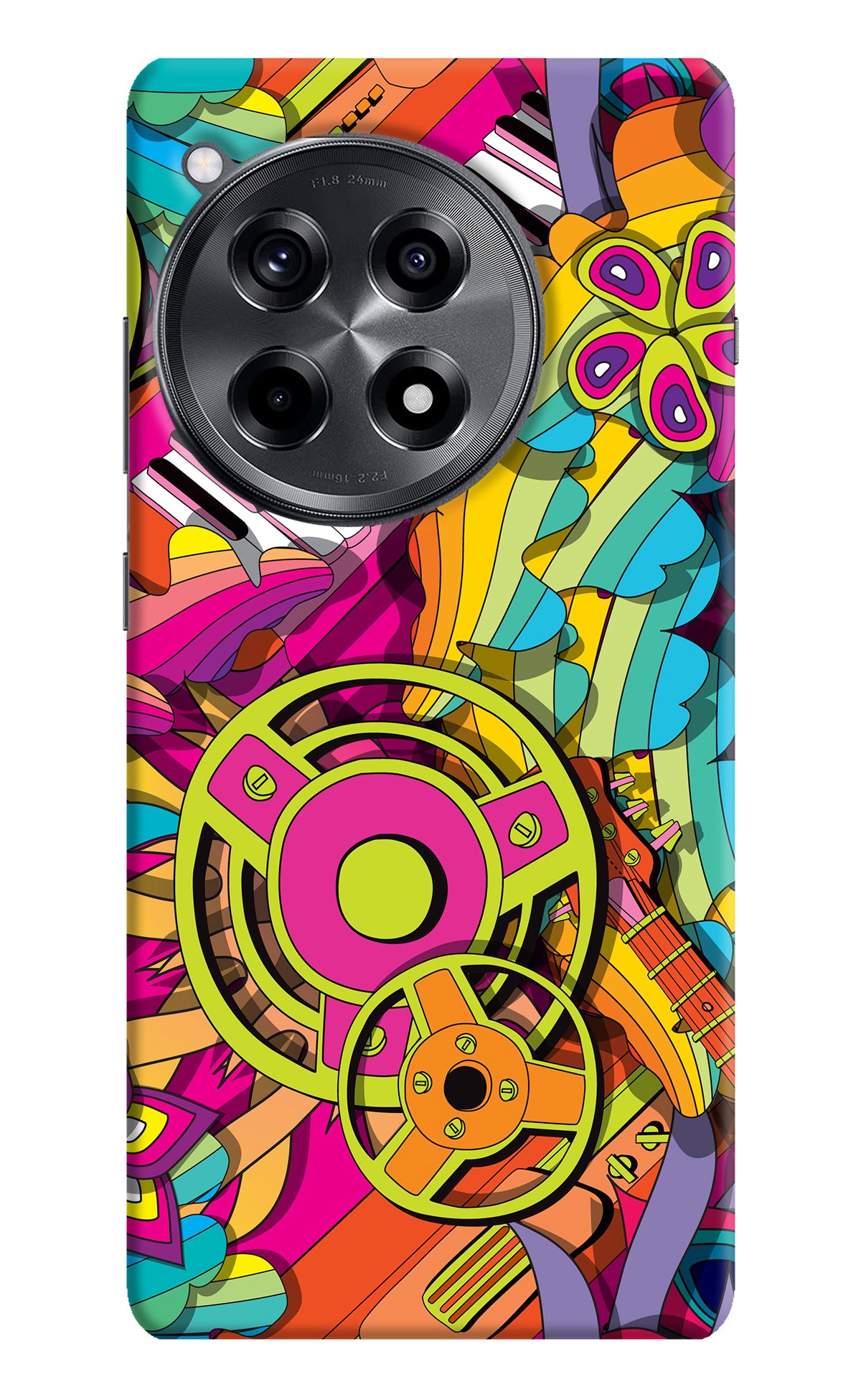 Music Doodle OnePlus 12R Back Cover