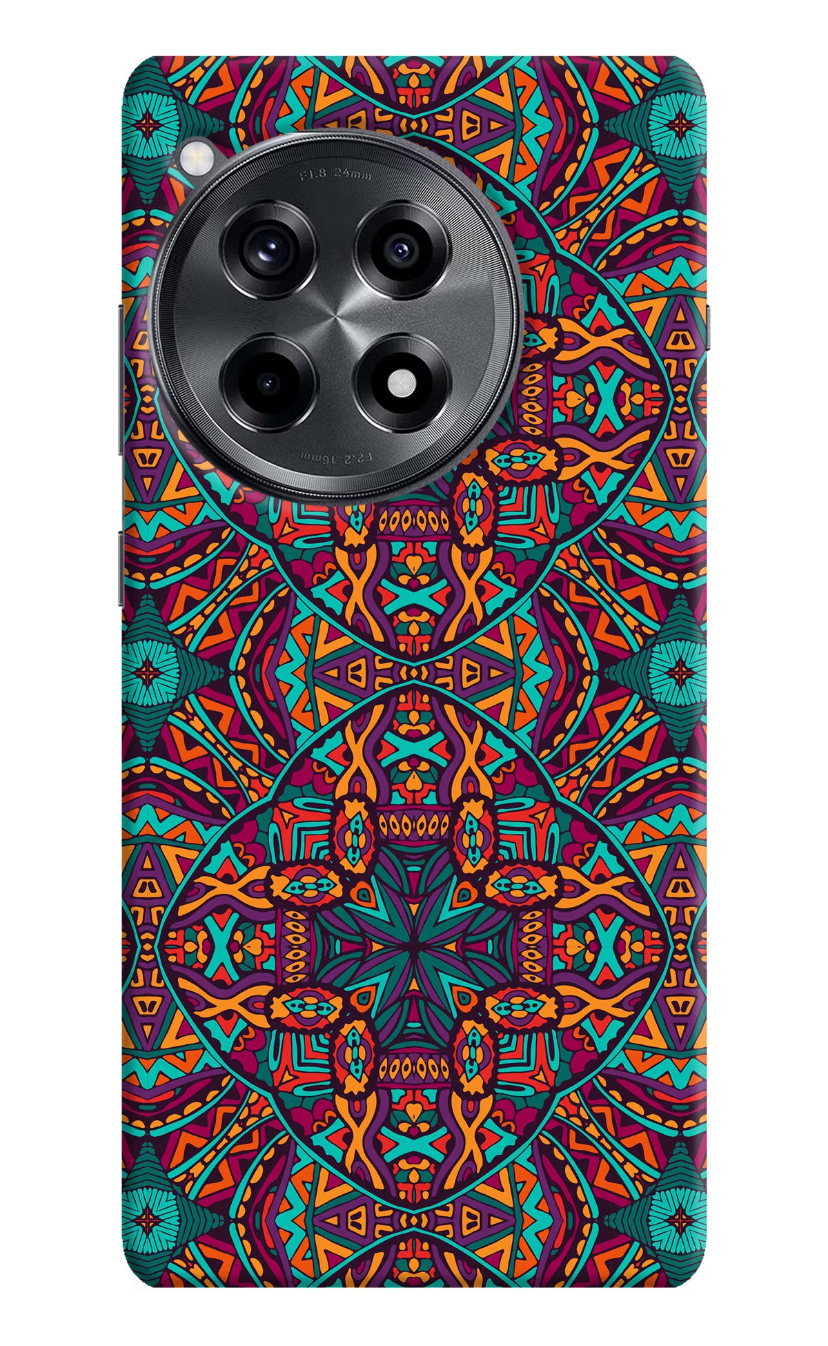 Colour Mandala OnePlus 12R Hard Case Back Cover by Casekaro