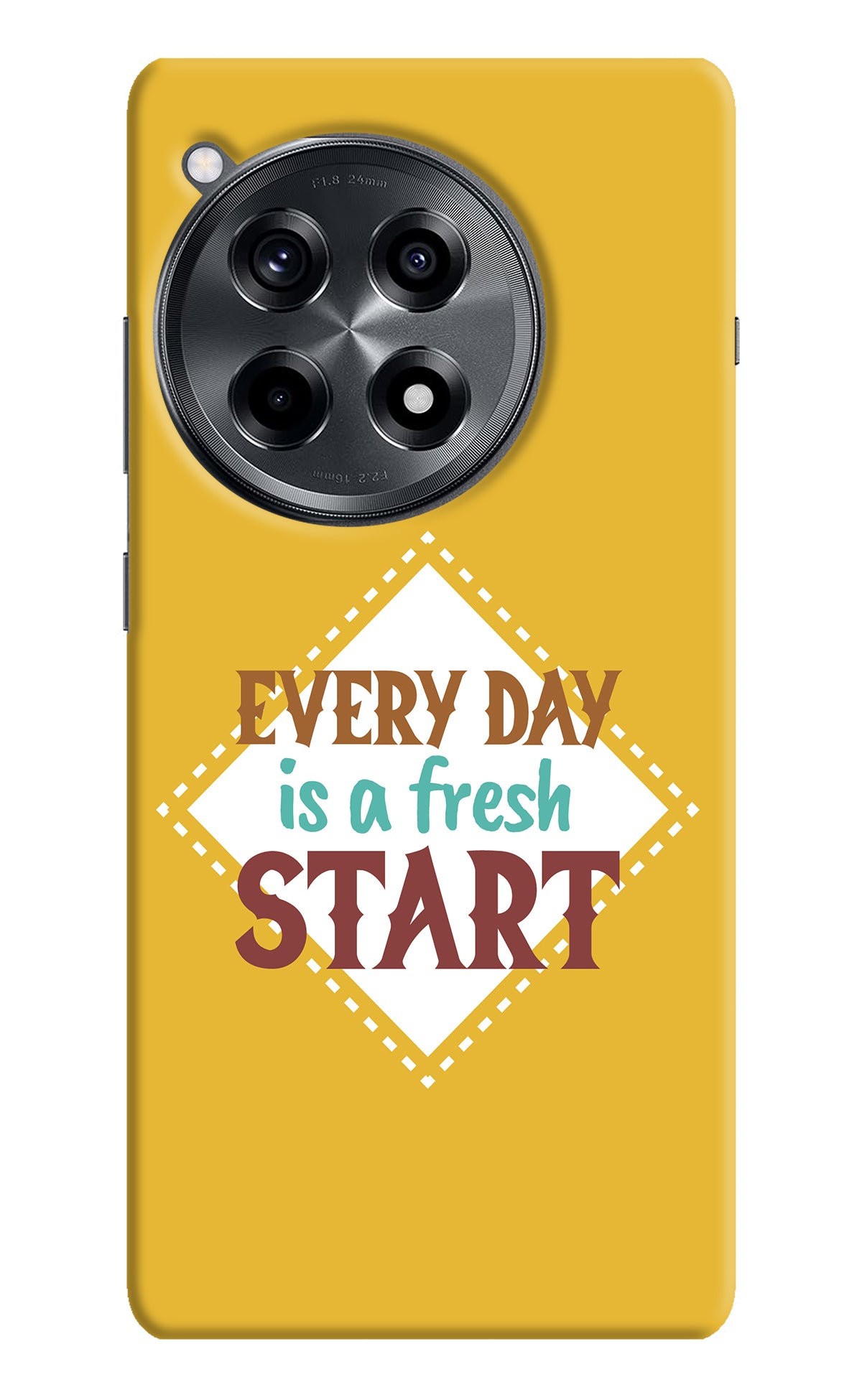 Every day is a Fresh Start OnePlus 12R Back Cover