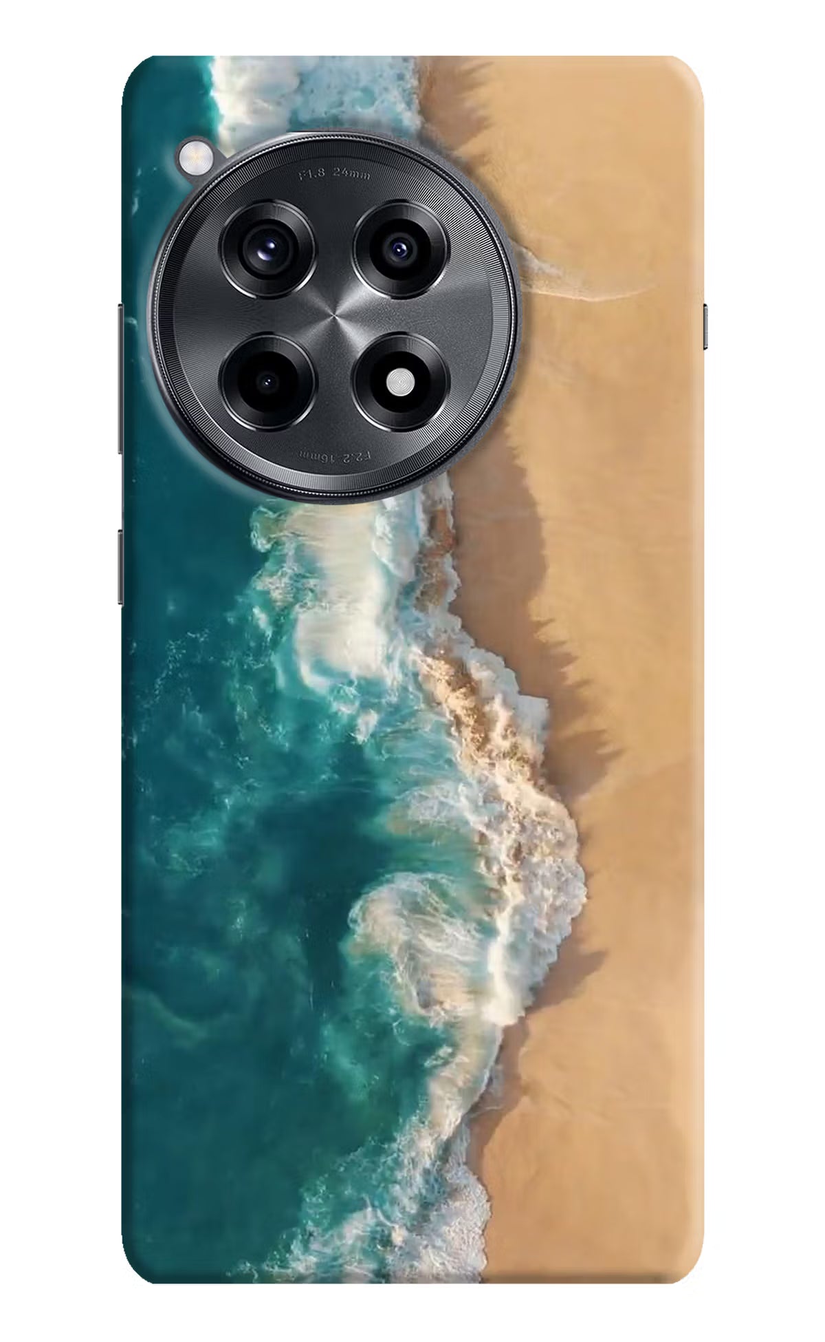 Ocean Beach OnePlus 12R Hard Case Back Cover by Casekaro