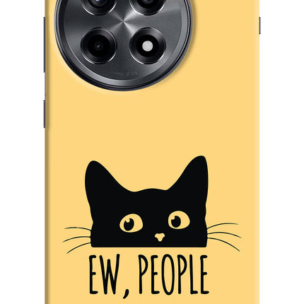 Ew People Catitude OnePlus 12R Hard Case Back Cover by Casekaro