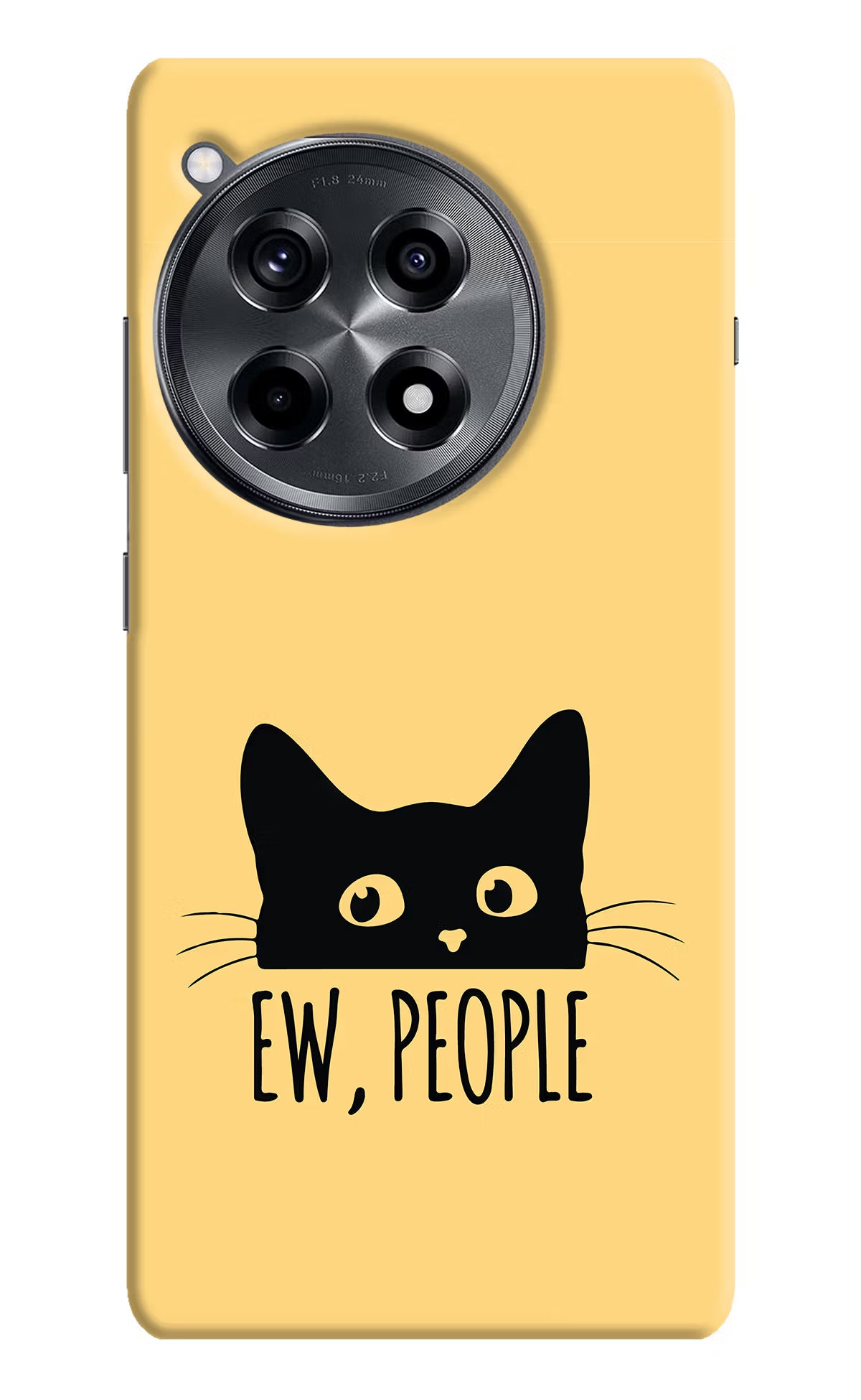 Ew People Catitude OnePlus 12R Hard Case Back Cover by Casekaro