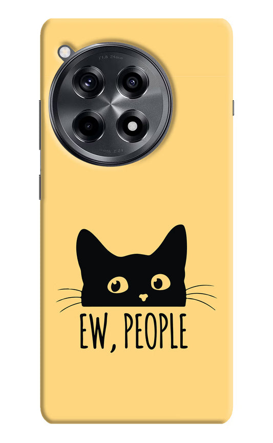 Ew People Catitude OnePlus 12R Hard Case Back Cover by Casekaro