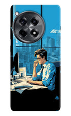 Focused Hustler (AI Generated) OnePlus 12R Hard Case Back Cover by Casekaro