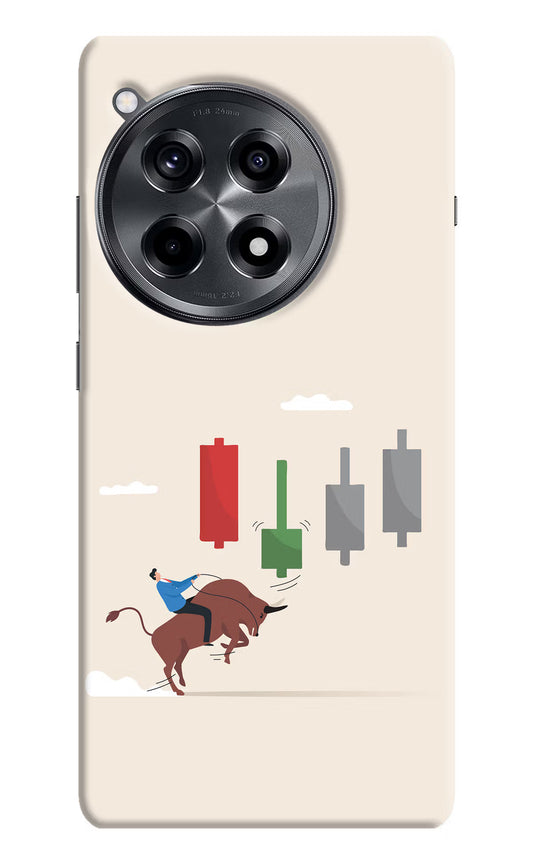 Bull Trading Momentum OnePlus 12R Hard Case Back Cover by Casekaro
