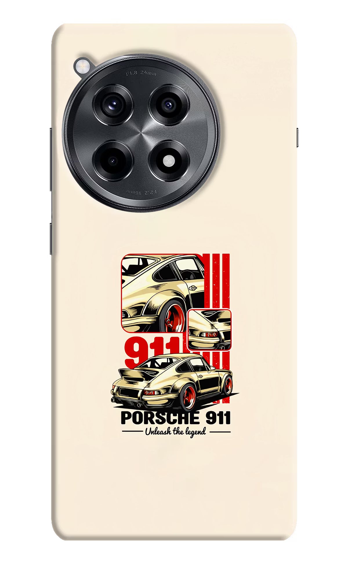 Classic Porsche 911 OnePlus 12R Hard Case Back Cover by Casekaro