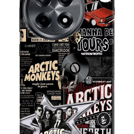 Arctic Monkeys OnePlus 12R Hard Case Back Cover by Casekaro