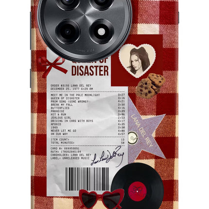 Queen of Disaster OnePlus 12R Hard Case Back Cover by Casekaro