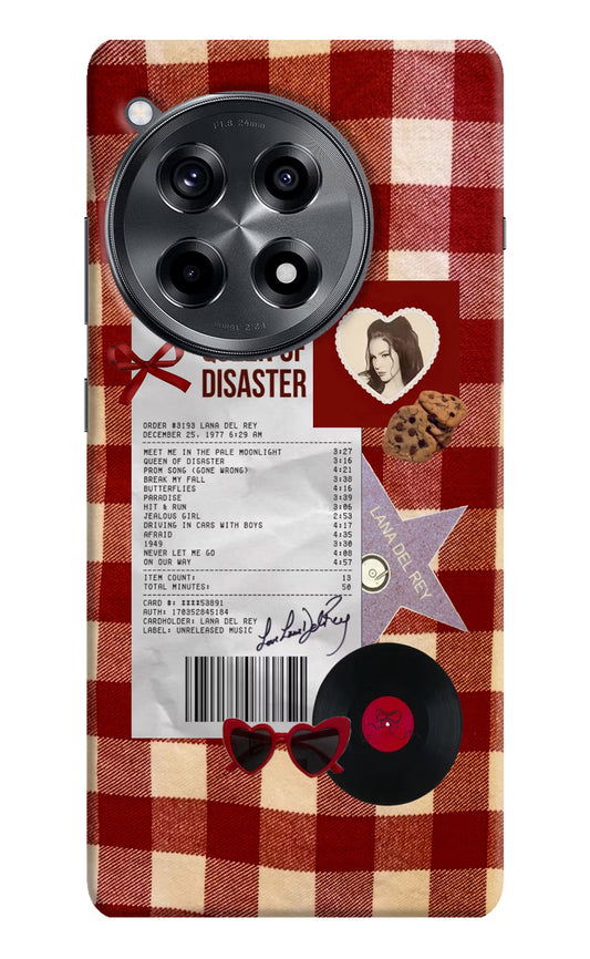 Queen of Disaster OnePlus 12R Hard Case Back Cover by Casekaro