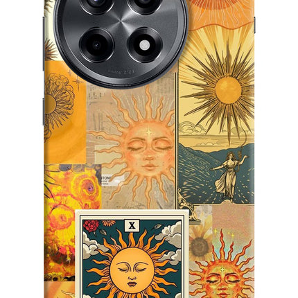 Sun OnePlus 12R Hard Case Back Cover by Casekaro