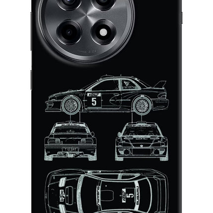 WRC'99 OnePlus 12R Hard Case Back Cover by Casekaro