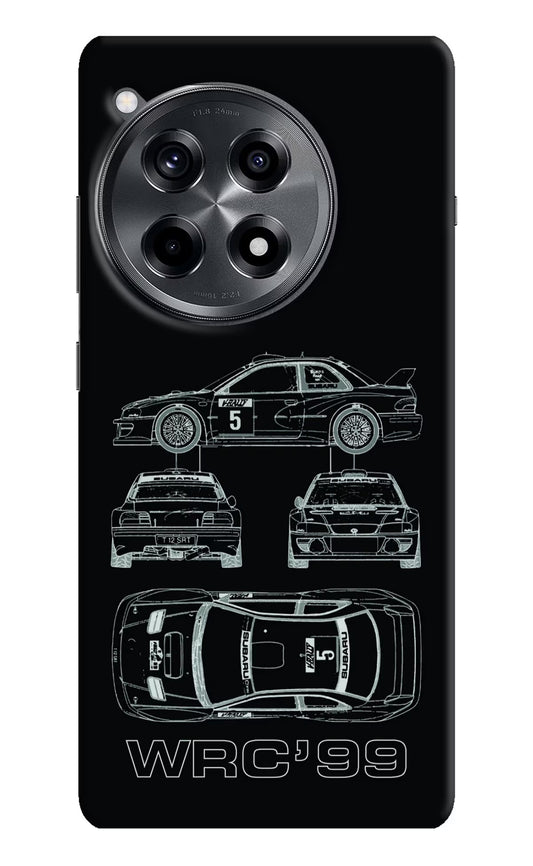 WRC'99 OnePlus 12R Hard Case Back Cover by Casekaro