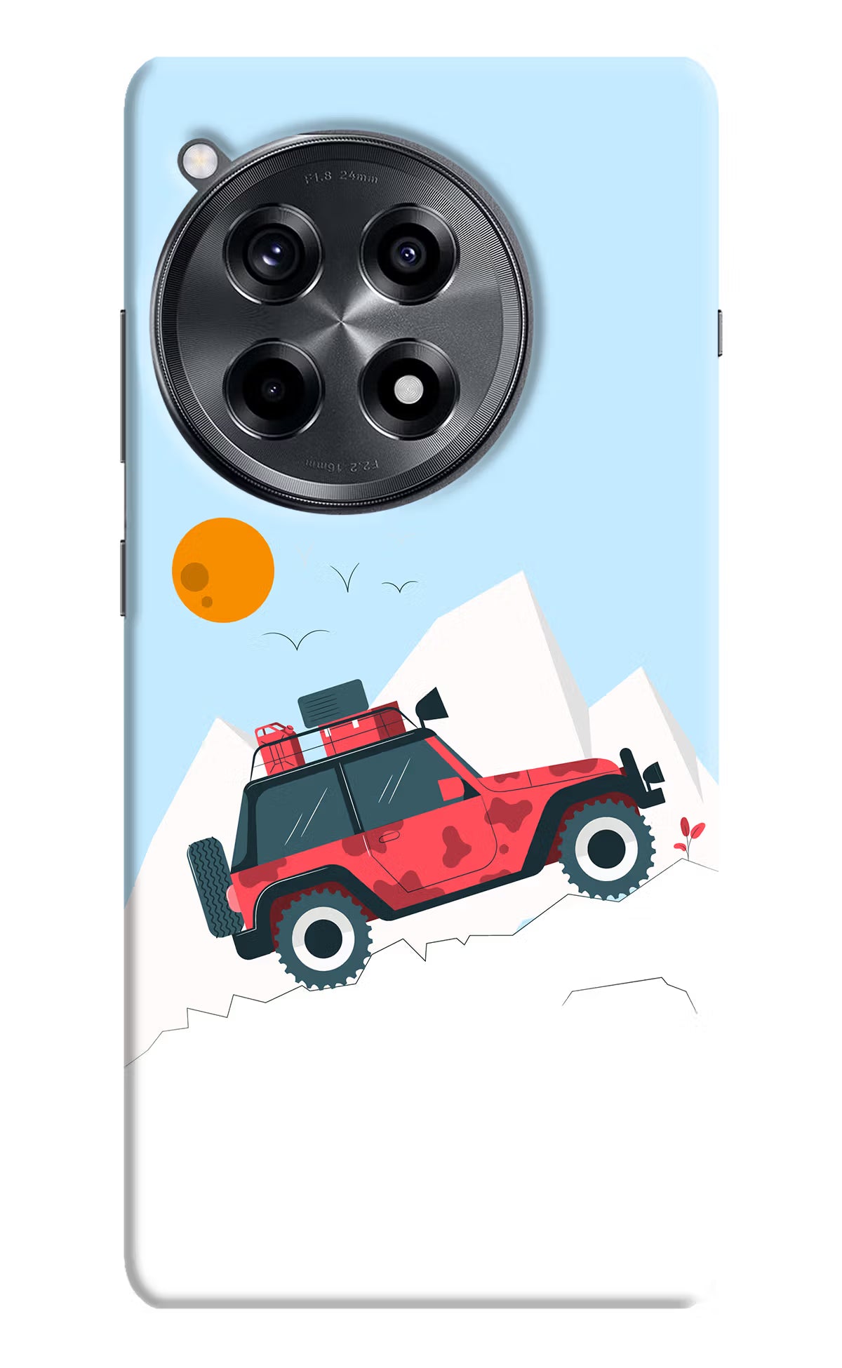 Mountain Trail Beast OnePlus 12R Hard Case Back Cover by Casekaro