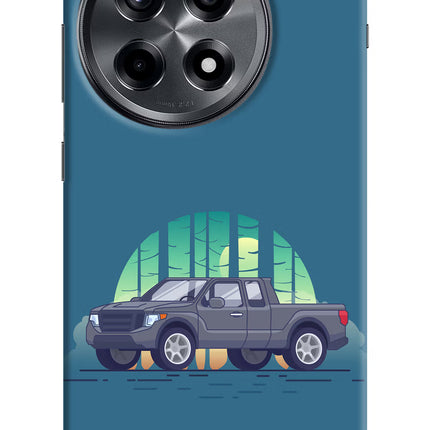 Retro Garage Vibe OnePlus 12R Hard Case Back Cover by Casekaro