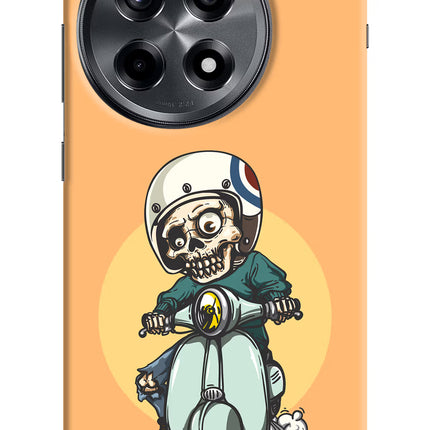Undead Biker OnePlus 12R Hard Case Back Cover by Casekaro