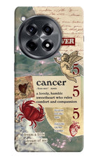 Cancer Zodiac OnePlus 12R Hard Case Back Cover by Casekaro