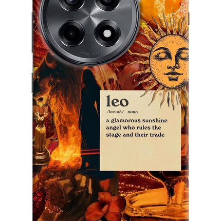 Leo Zodiac OnePlus 12R Hard Case Back Cover by Casekaro