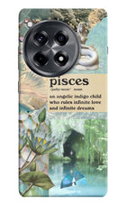 Pisces Zodiac OnePlus 12R Hard Case Back Cover by Casekaro