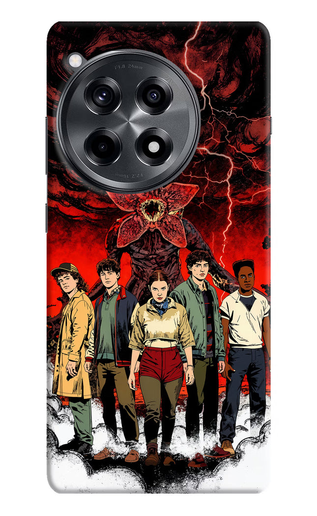 Ordinary Things Characters OnePlus 12R Hard Case Back Cover by Casekaro
