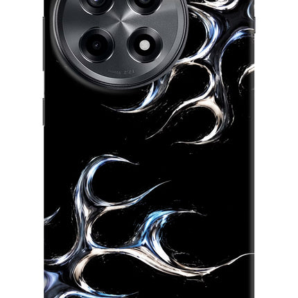 Chrome Tribal OnePlus 12R Hard Case Back Cover by Casekaro