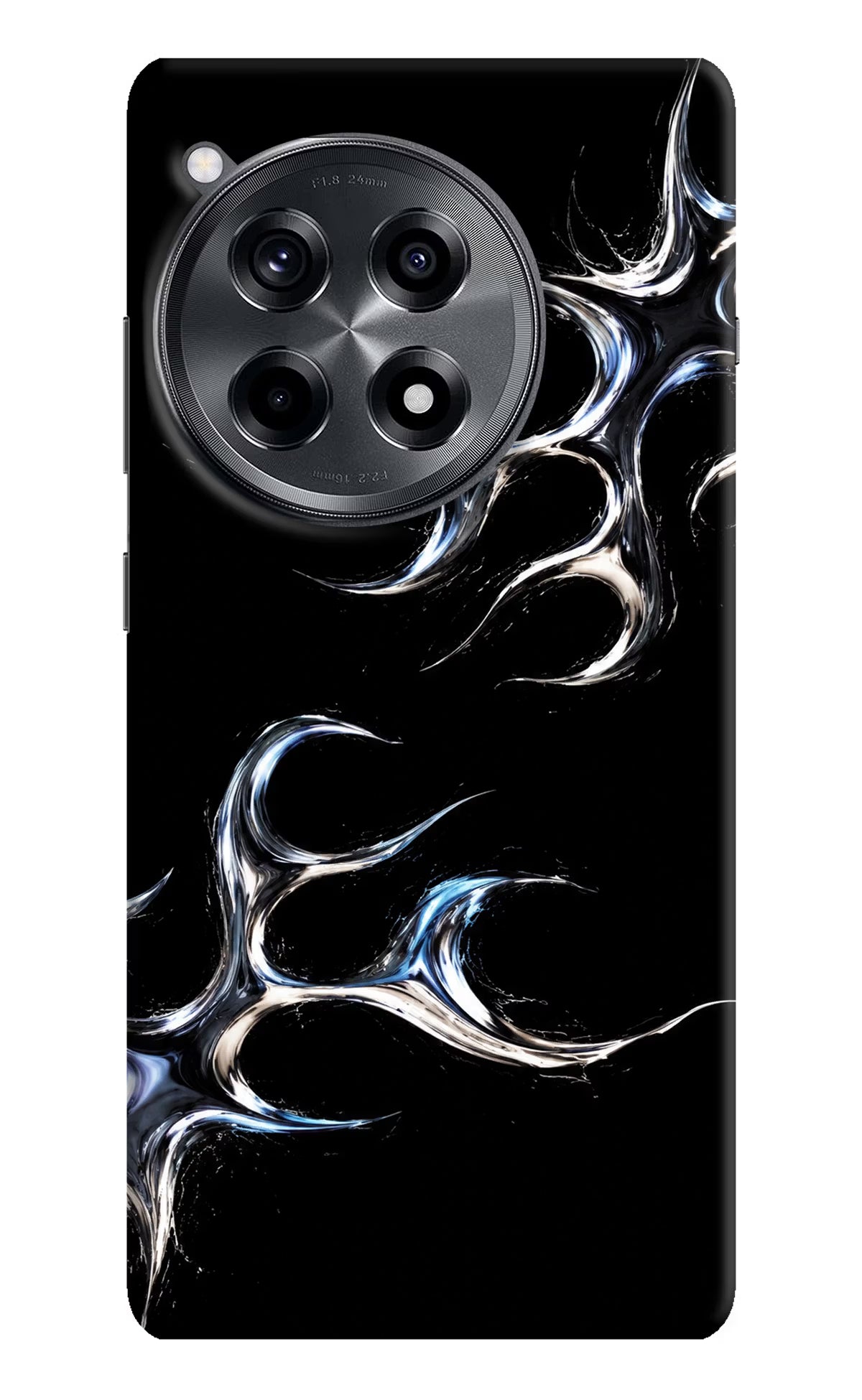 Chrome Tribal OnePlus 12R Hard Case Back Cover by Casekaro