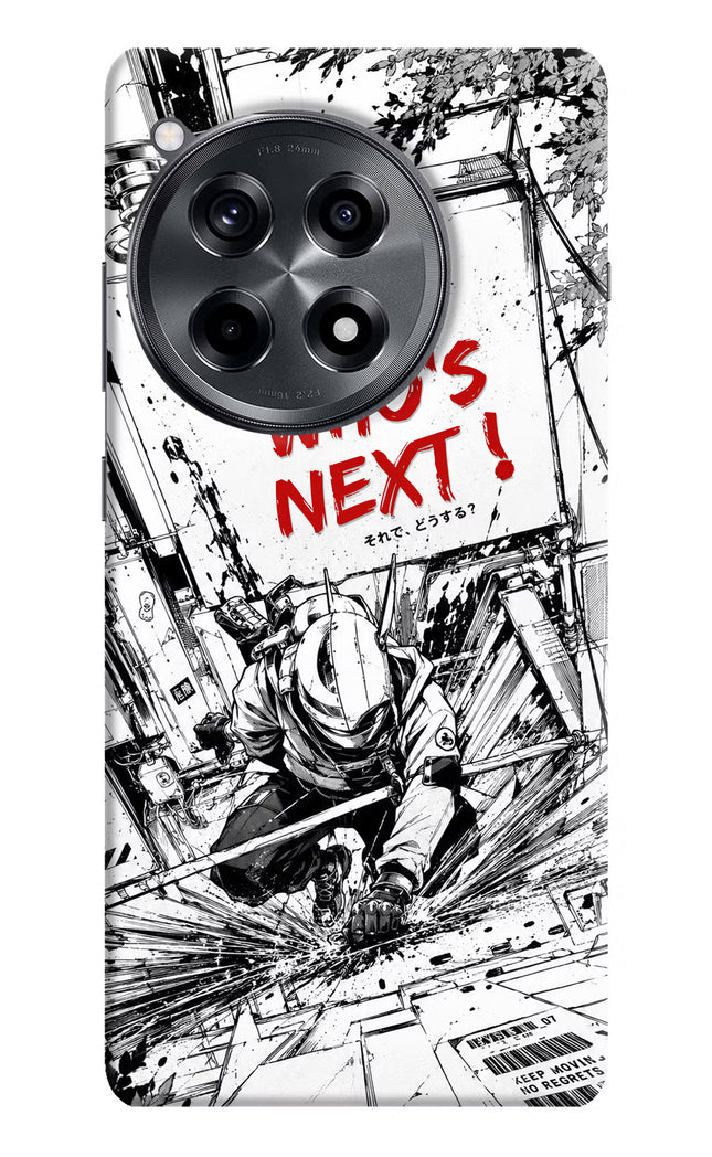 Who's Next OnePlus 12R Hard Case Back Cover by Casekaro