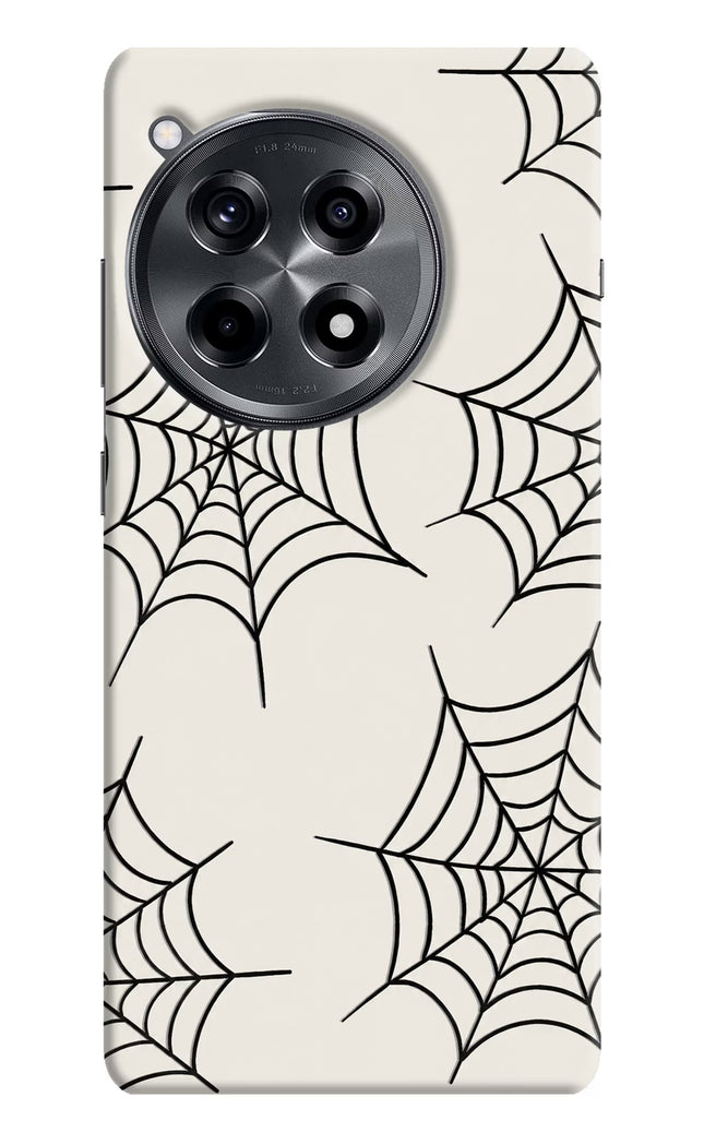 Spider Web OnePlus 12R Hard Case Back Cover by Casekaro