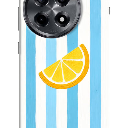 Summer Lemon OnePlus 12R Hard Case Back Cover by Casekaro