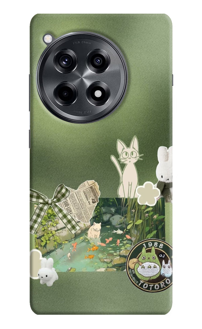 Aesthetic anime OnePlus 12R Hard Case Back Cover by Casekaro