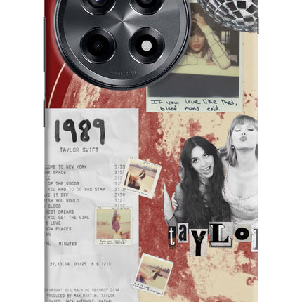 Taylor Swift OnePlus 12R Hard Case Back Cover by Casekaro