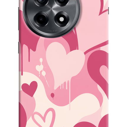 Hearty case OnePlus 12R Hard Case Back Cover by Casekaro