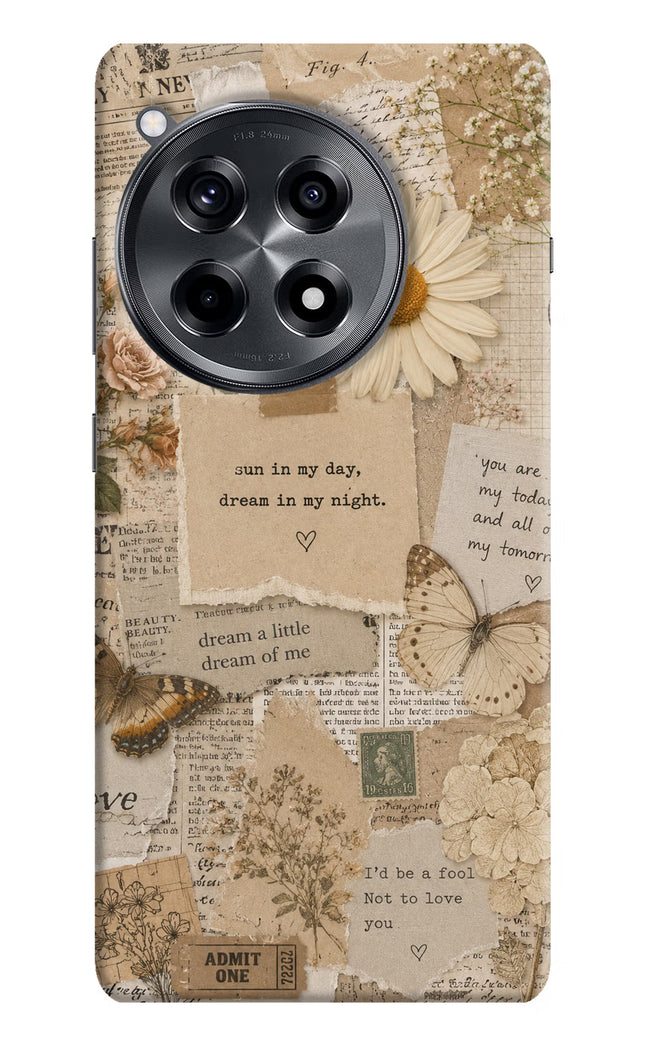 Vintage case OnePlus 12R Hard Case Back Cover by Casekaro