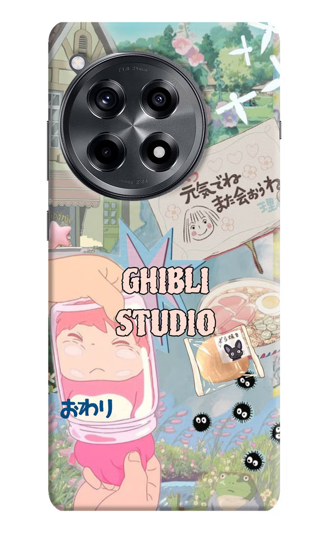 Studio Ghibli OnePlus 12R Hard Case Back Cover by Casekaro