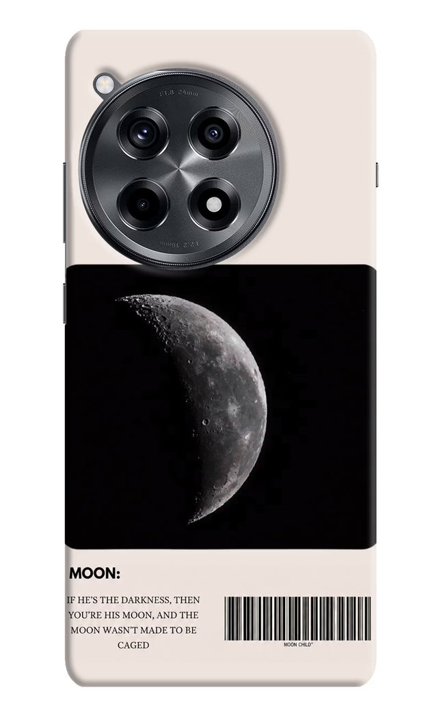 Moon Phase OnePlus 12R Hard Case Back Cover by Casekaro