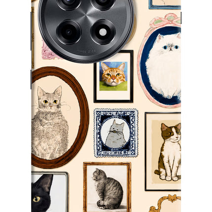 Mirror Cats OnePlus 12R Hard Case Back Cover by Casekaro