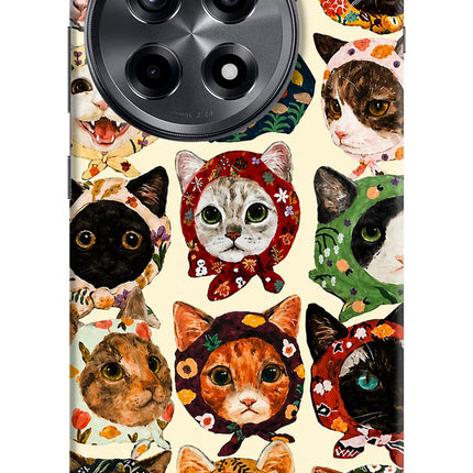 Cool Cat OnePlus 12R Hard Case Back Cover by Casekaro