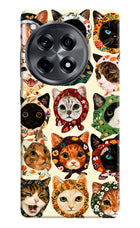 Cool Cat OnePlus 12R Hard Case Back Cover by Casekaro