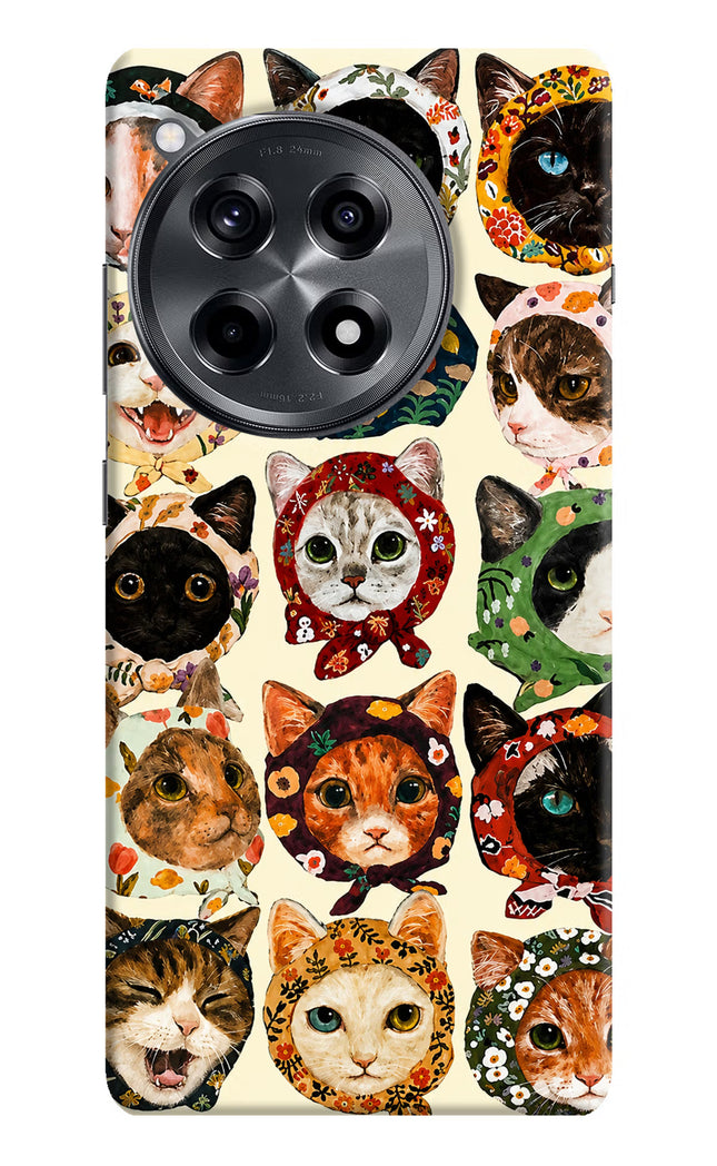 Cool Cat OnePlus 12R Hard Case Back Cover by Casekaro