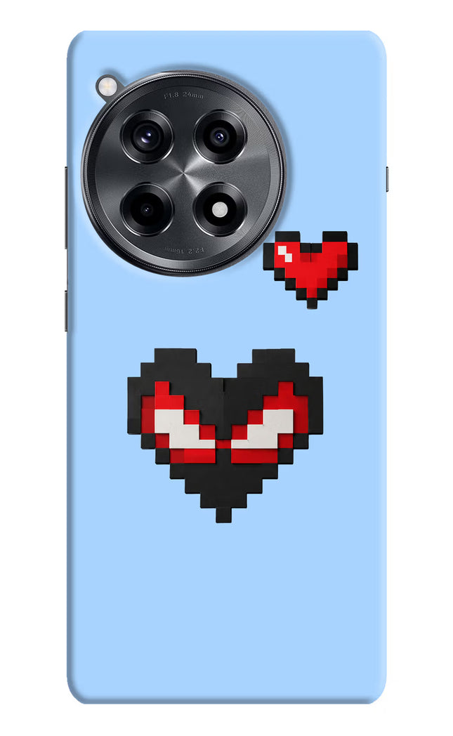 Peter Heart OnePlus 12R Hard Case Back Cover by Casekaro