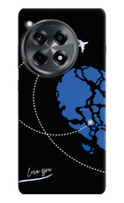 Love Orbit OnePlus 12R Hard Case Back Cover by Casekaro