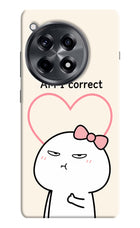 Always Right OnePlus 12R Hard Case Back Cover by Casekaro