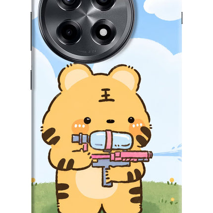Tiger Treat OnePlus 12R Hard Case Back Cover by Casekaro