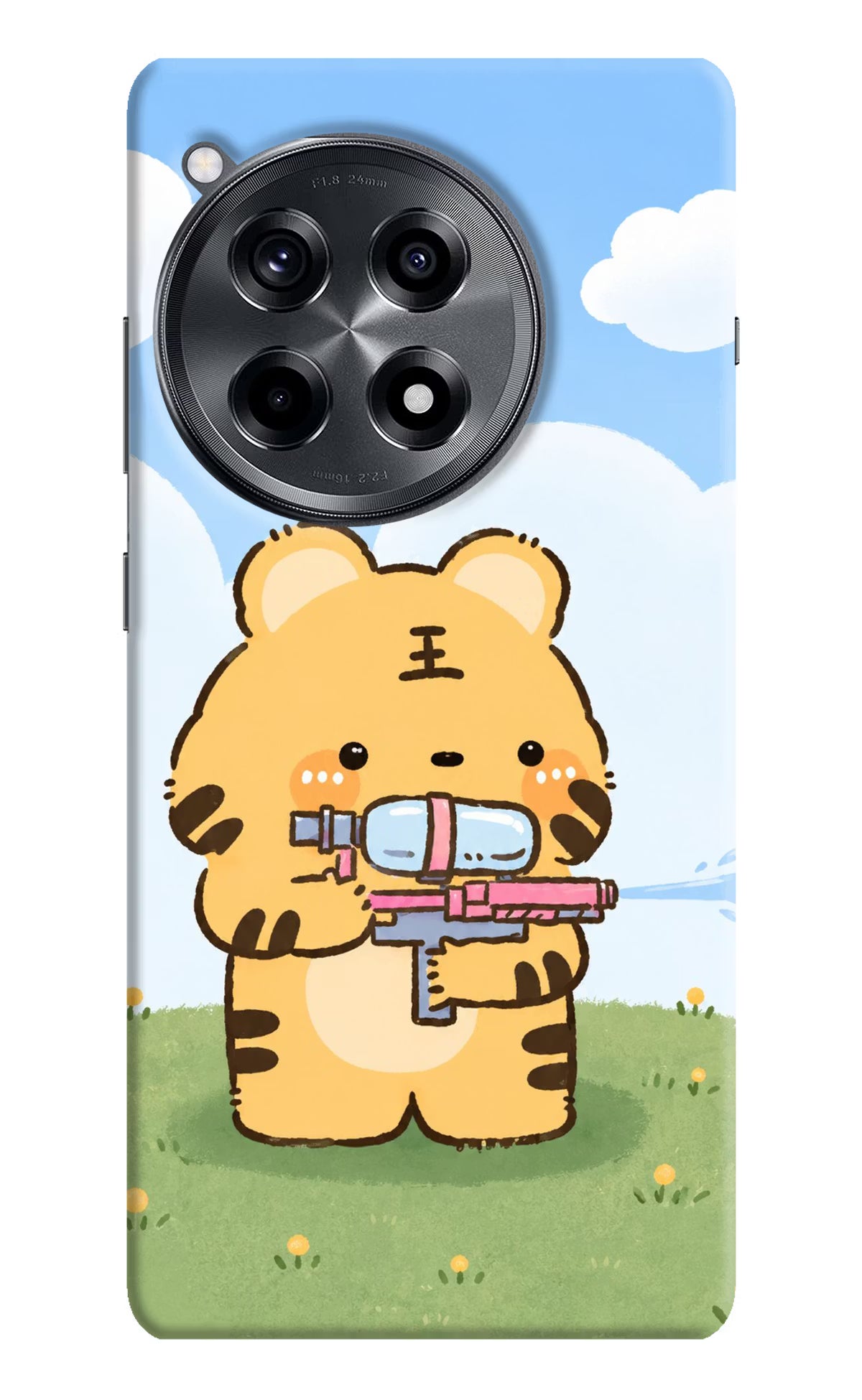 Tiger Treat OnePlus 12R Back Cover